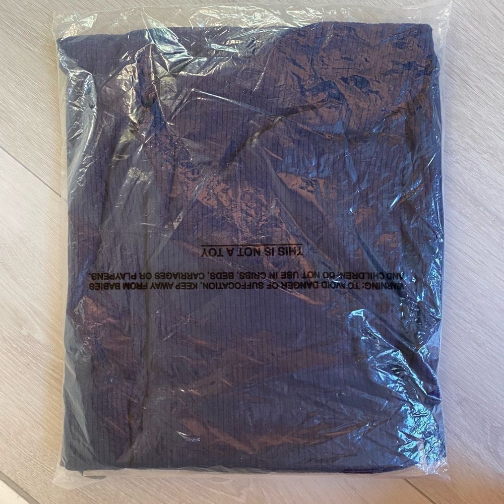 Jenni Solid Ribbed Sleep Top Navy Sail 2X‎ NWT and in packaging - Picture 4 of 7